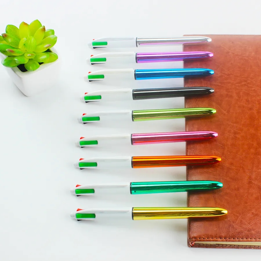 Four-color push ballpoint pen 7