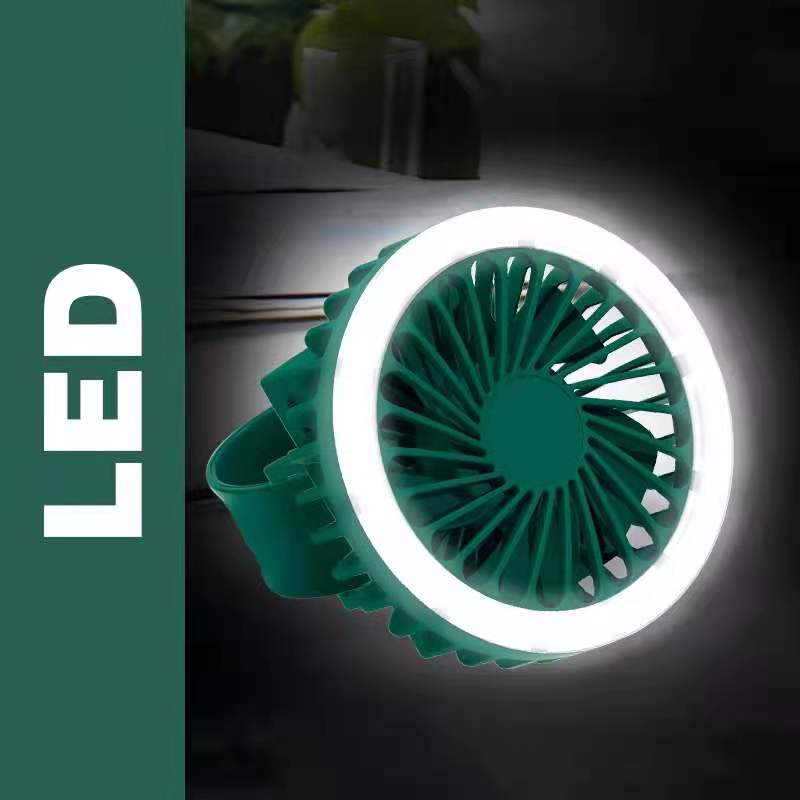 USB Wrist Fan With LED Light 4