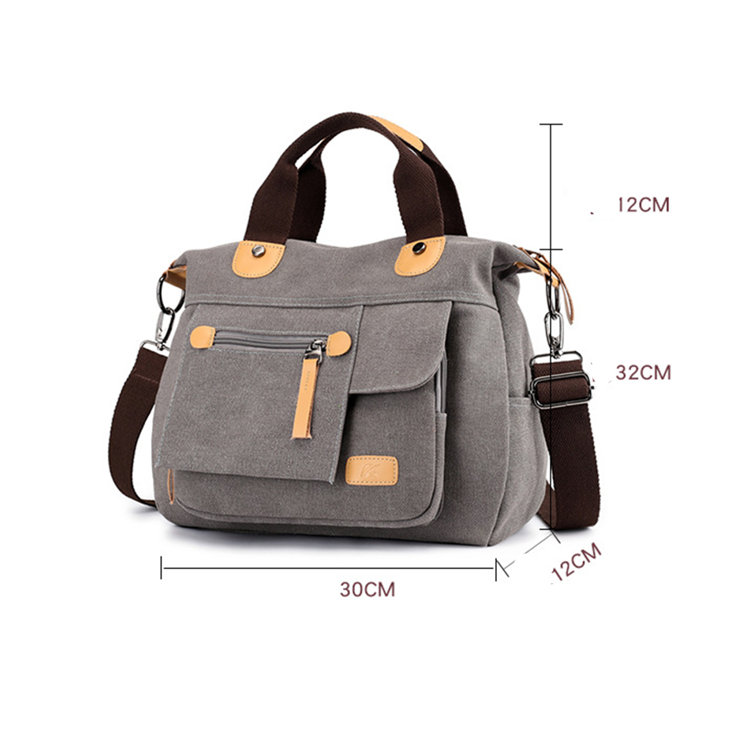 Lightweight Organizer Handbag With Multiple Pocket 5