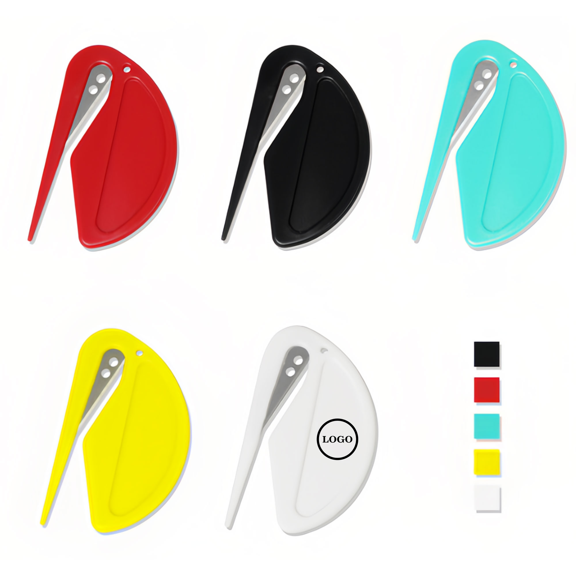 Customizable Mini Letter Opener with Utility Blade 2