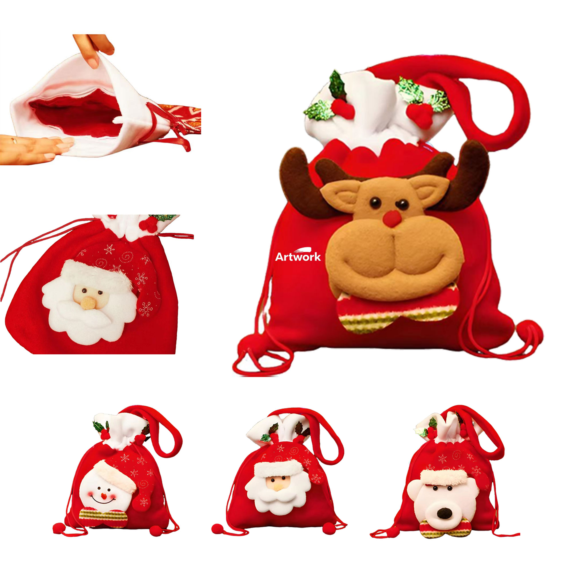 Christmas Apple Bag 4