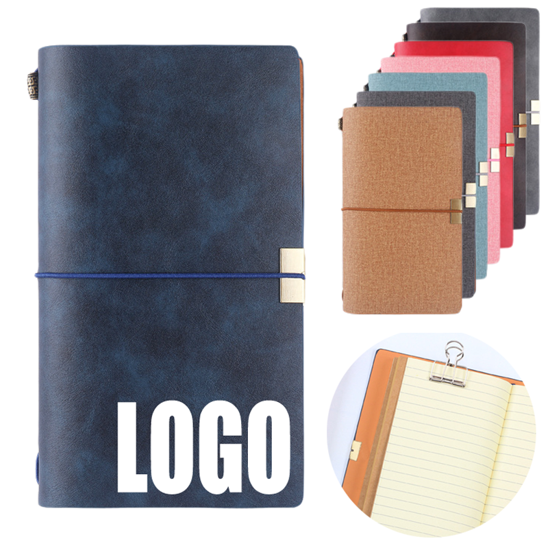 PU Leather A6 Business Travel Journal Pocket Notebook 6