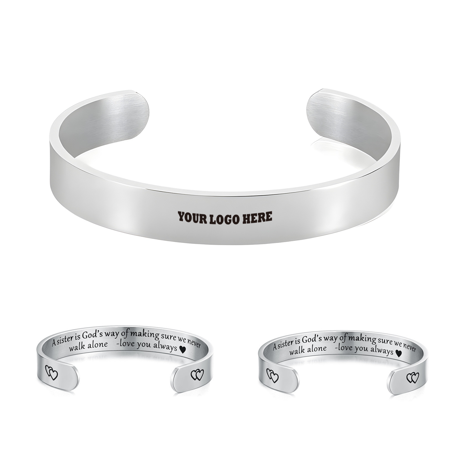 Motivational Cuff Bracelet - Everyday Inspirational Wear 4