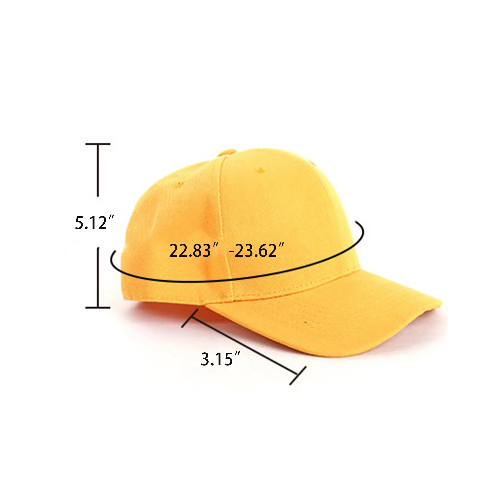 Unisex Solid Color Trucker Hat Baseball Cap 13