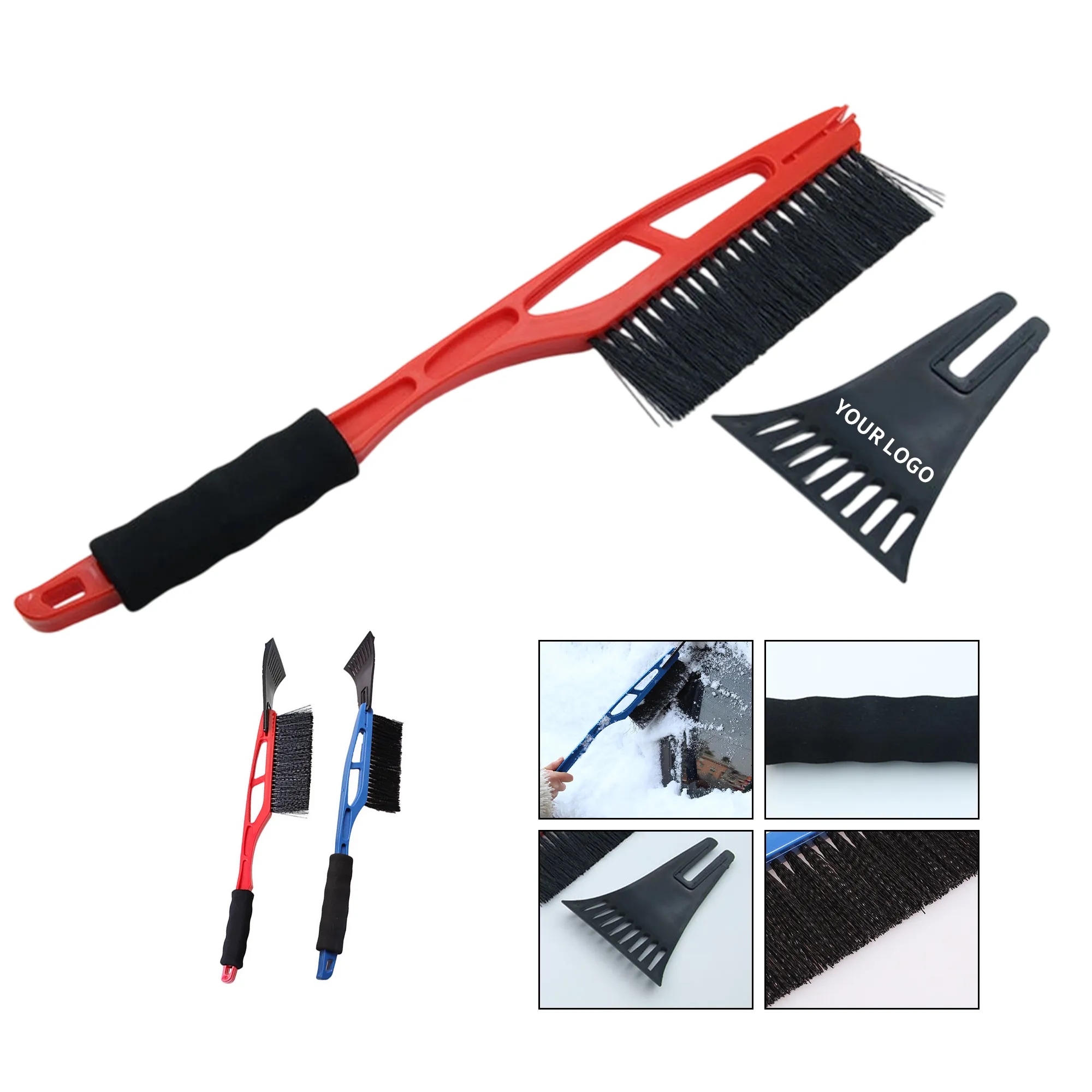 Dual-Function Ice Scraper Brush 5