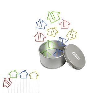 Question Mark Shaped Paper Clips In Tin Box Set Of 10 6