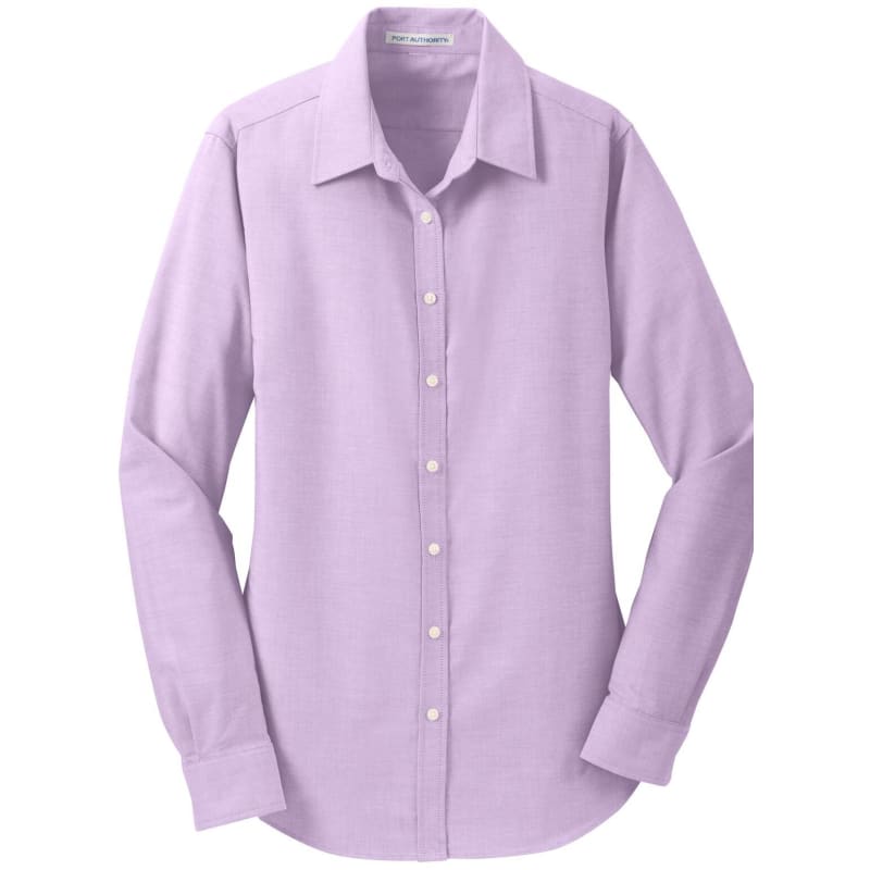 Port Authority Ladies SuperPro Oxford Shirt. 7