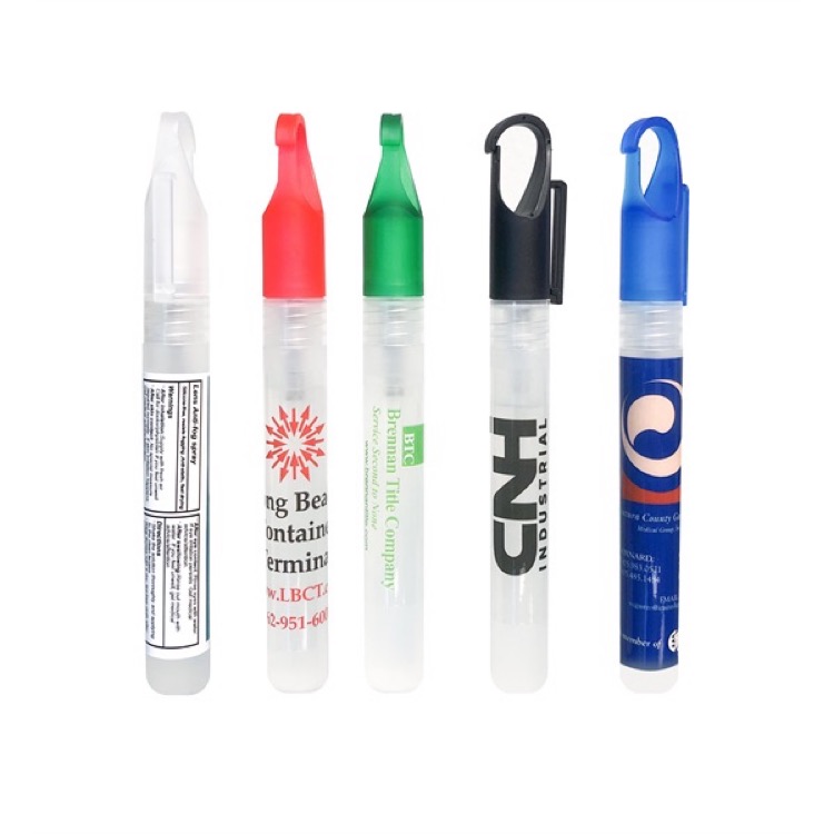 80% Alcohol USA Made Carabiner Cap Sanitizer