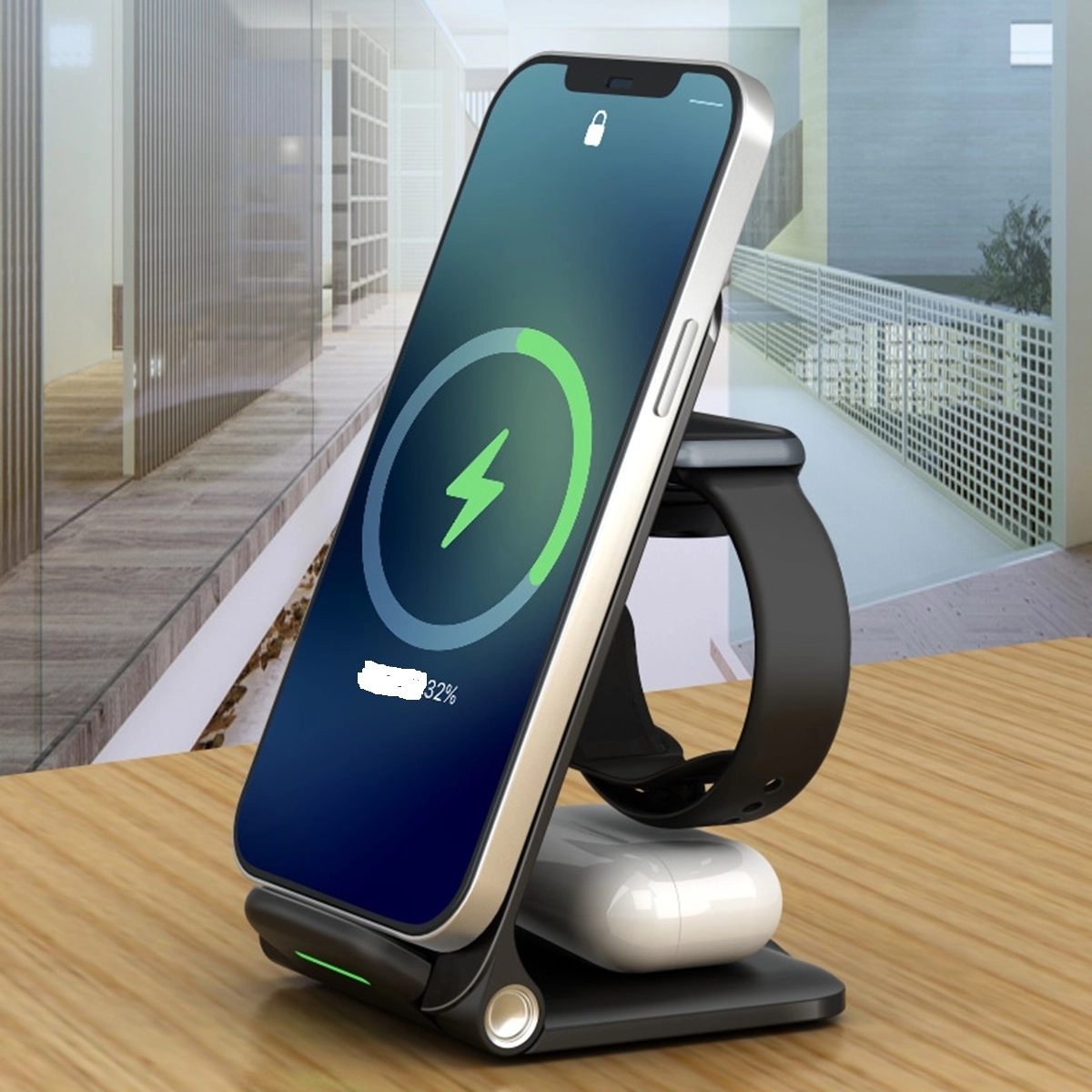 Folding 3 In 1 Wireless Charger 6