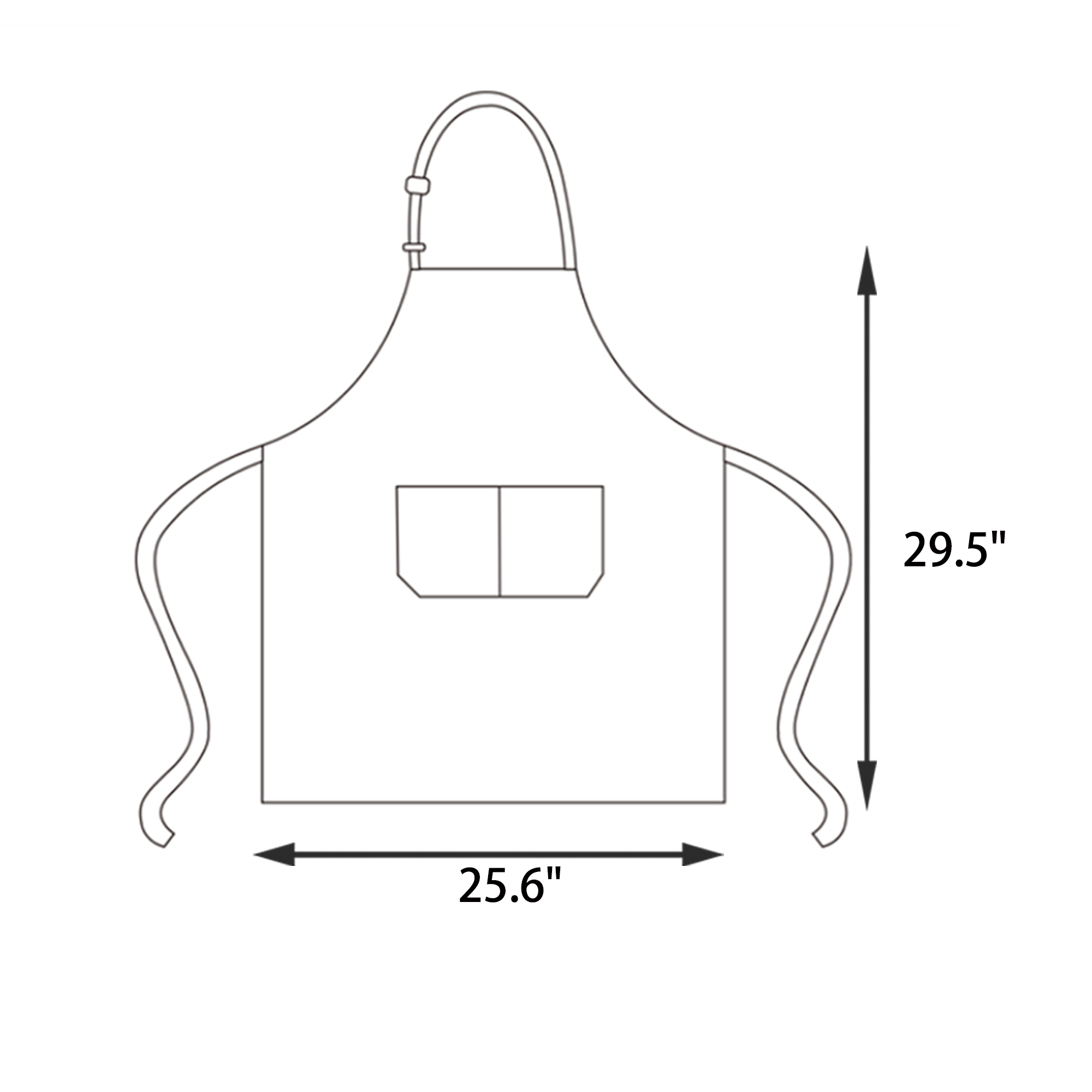 MOQ 20 PCS Stylish Water Resistant Apron 2