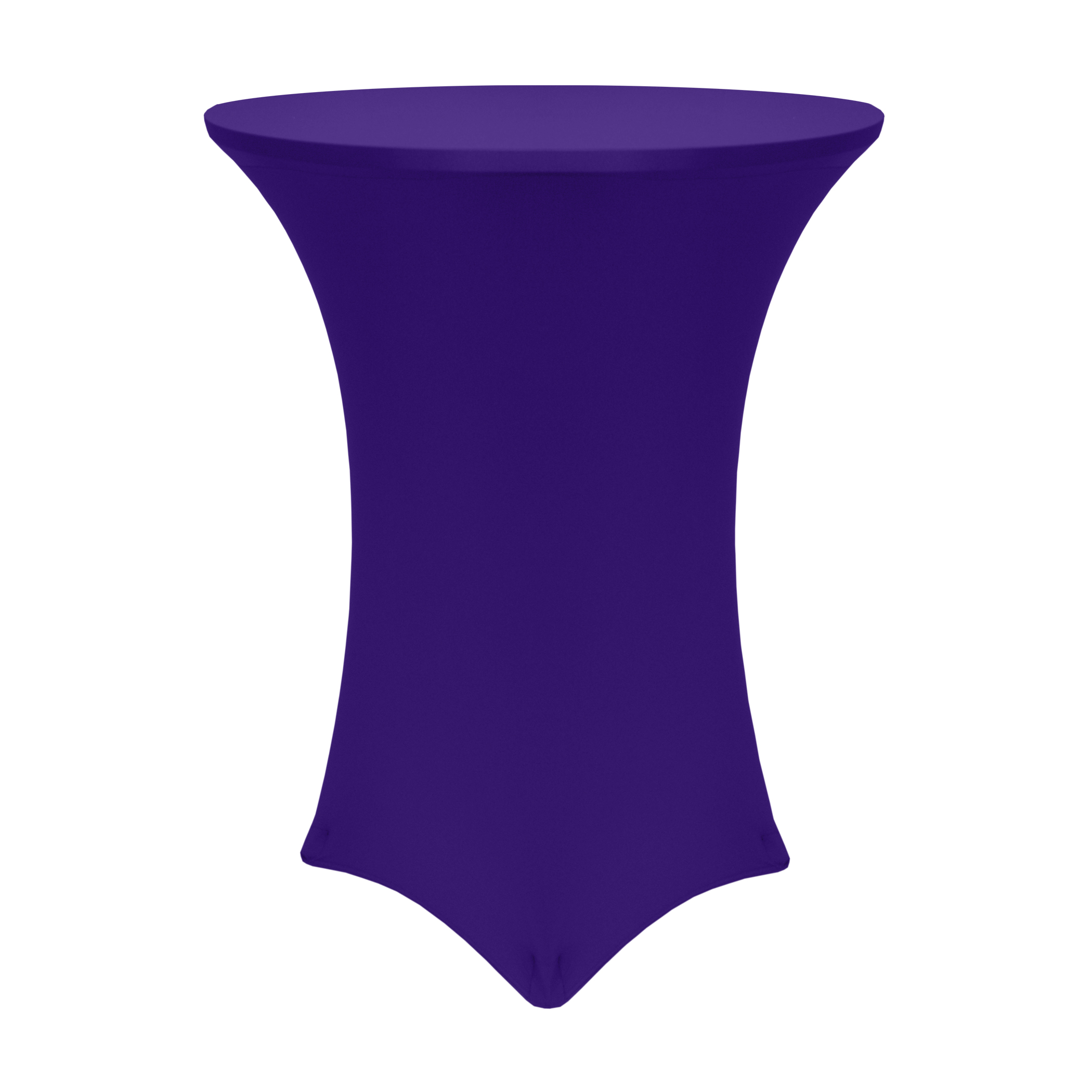 Non-Printed 48" Round Spandex Stretch Table Cover 5