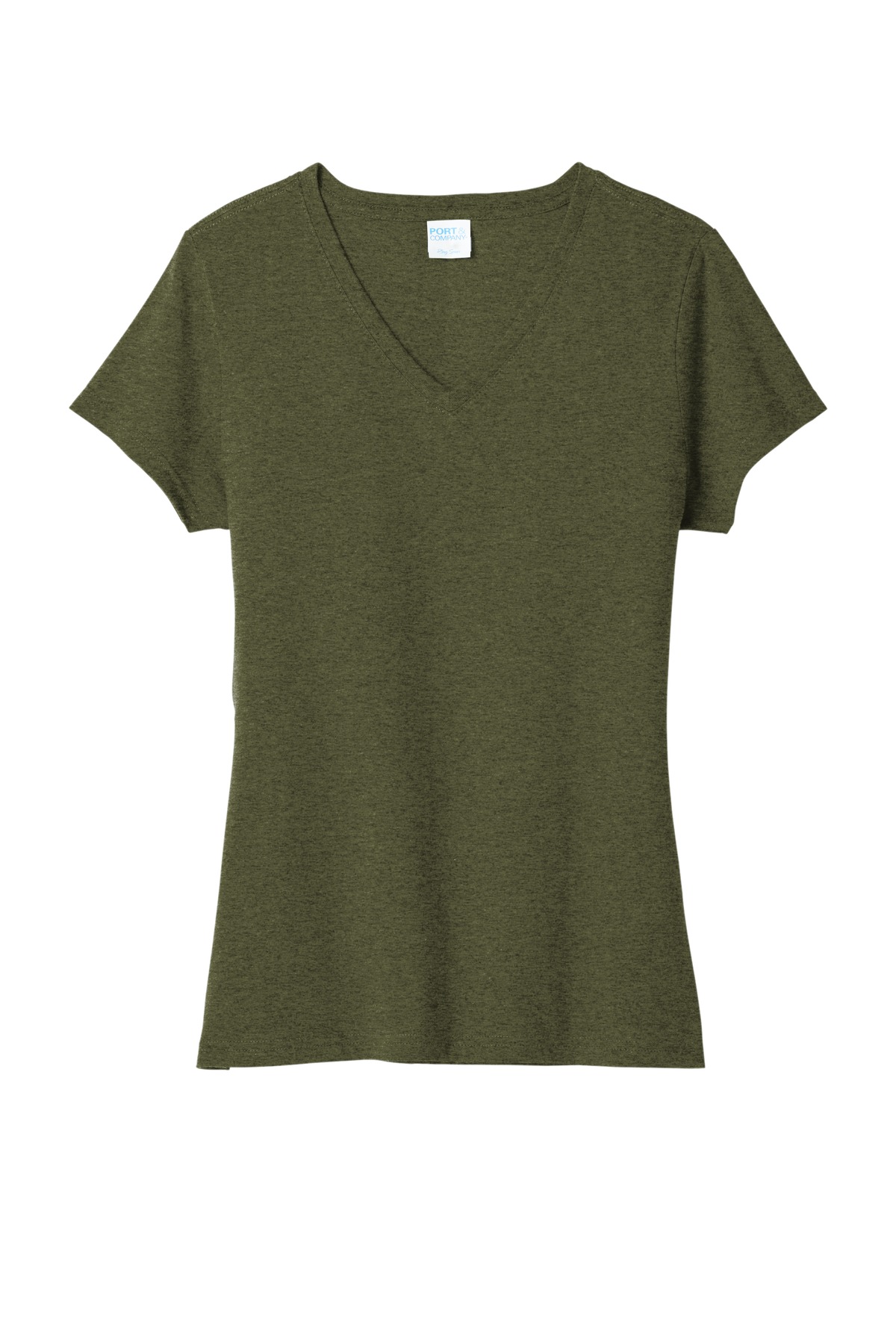 Port & Company® Women's Tri-Blend V-Neck Tee 17