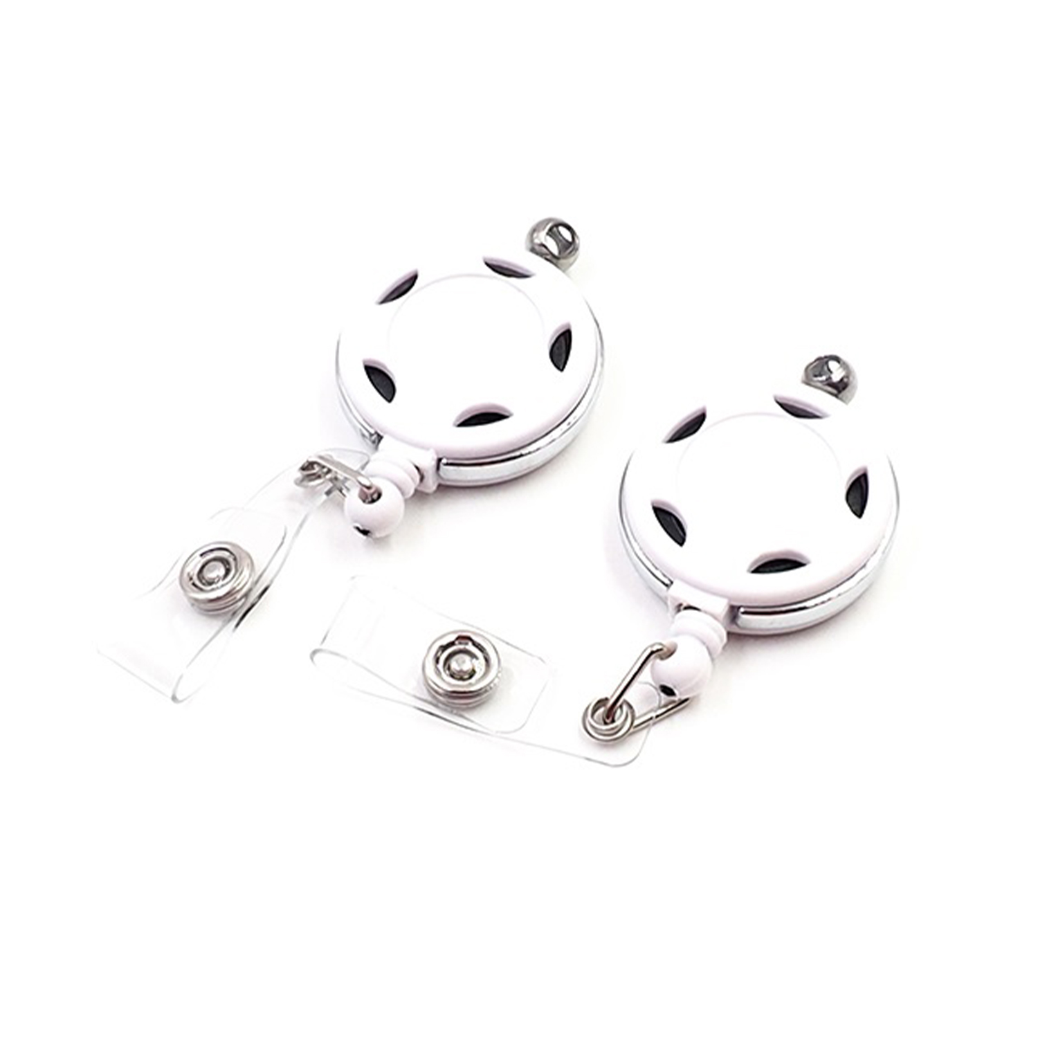 Round Retractable Metal Badge Reel 2