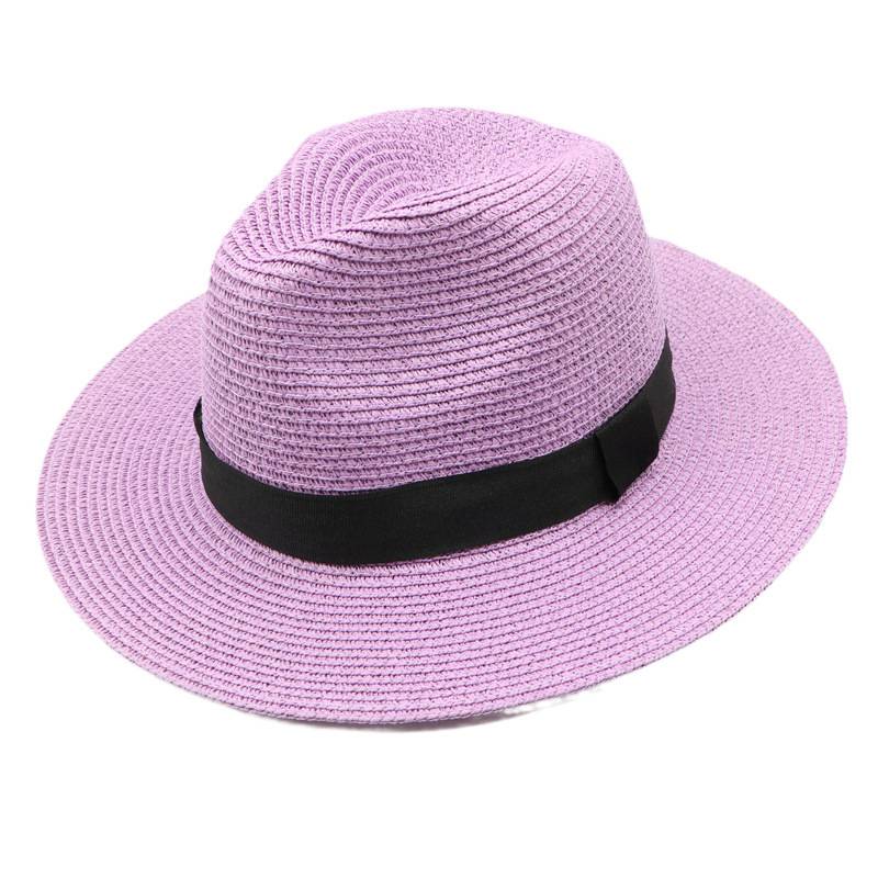Unisex travel Straw Panama Hat 13