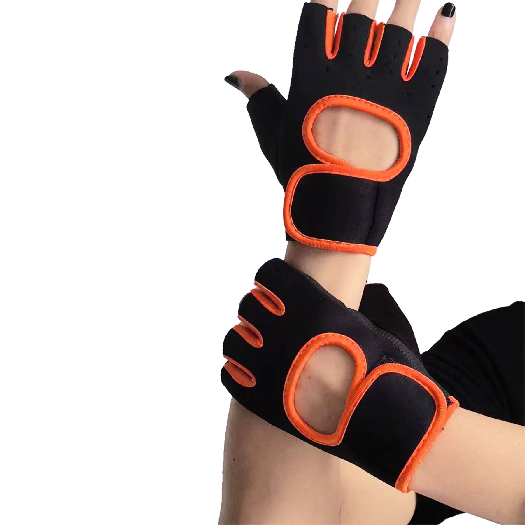 Palm Support Exercise Gloves 8