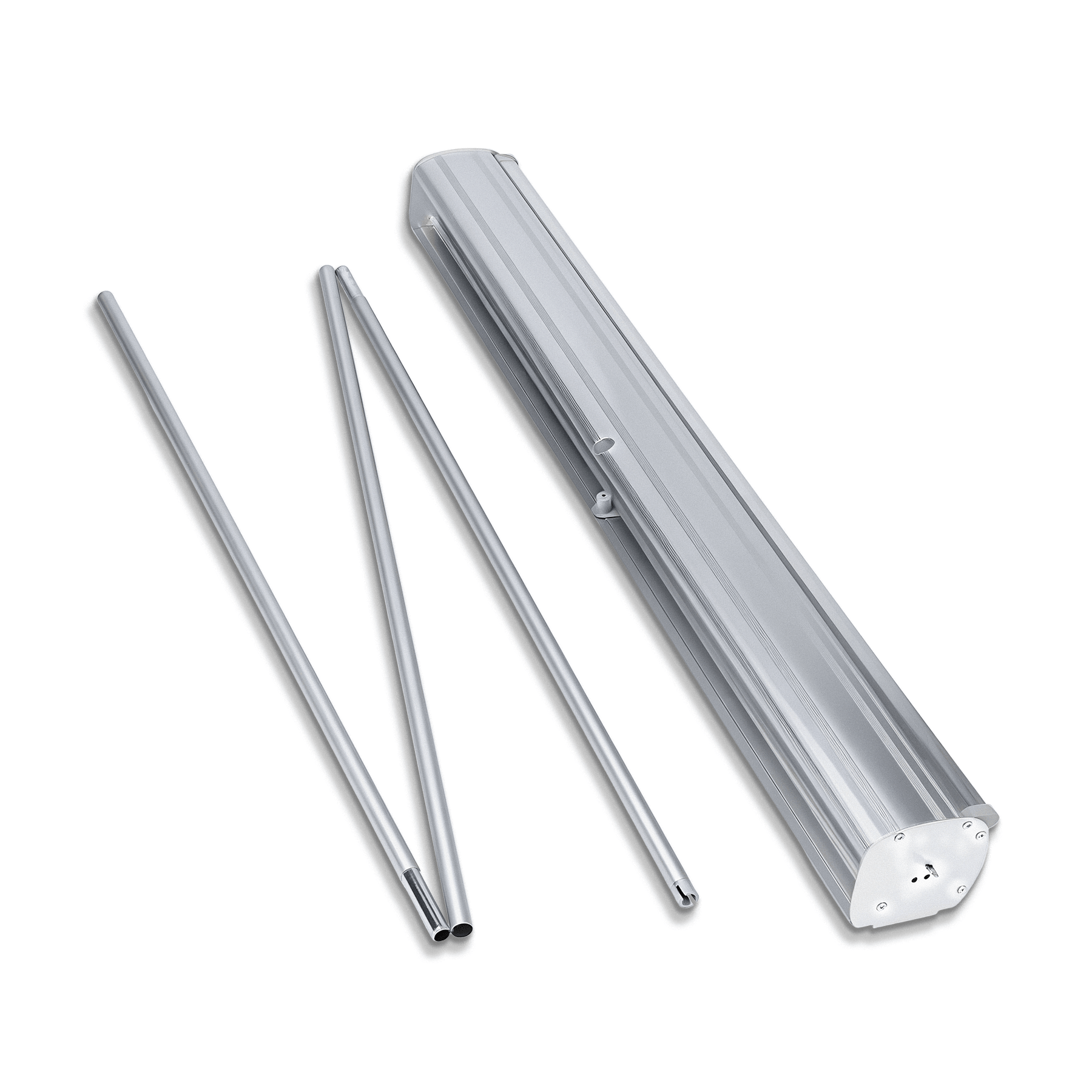 Premium 33.5" X 80" Retractable Aluminum Banner Stand 3