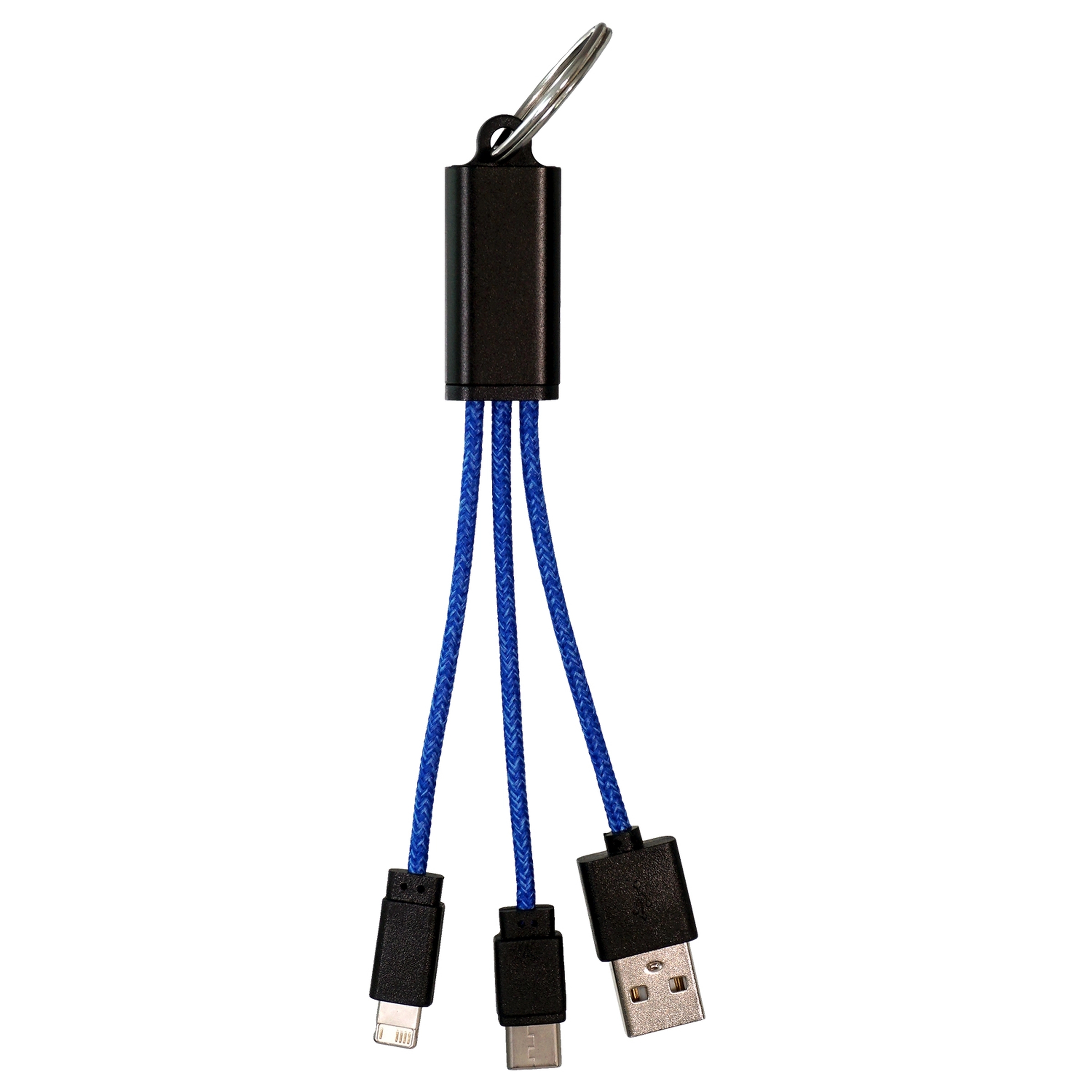 Ridge 3-in-1 Charging Cable Keychain 4