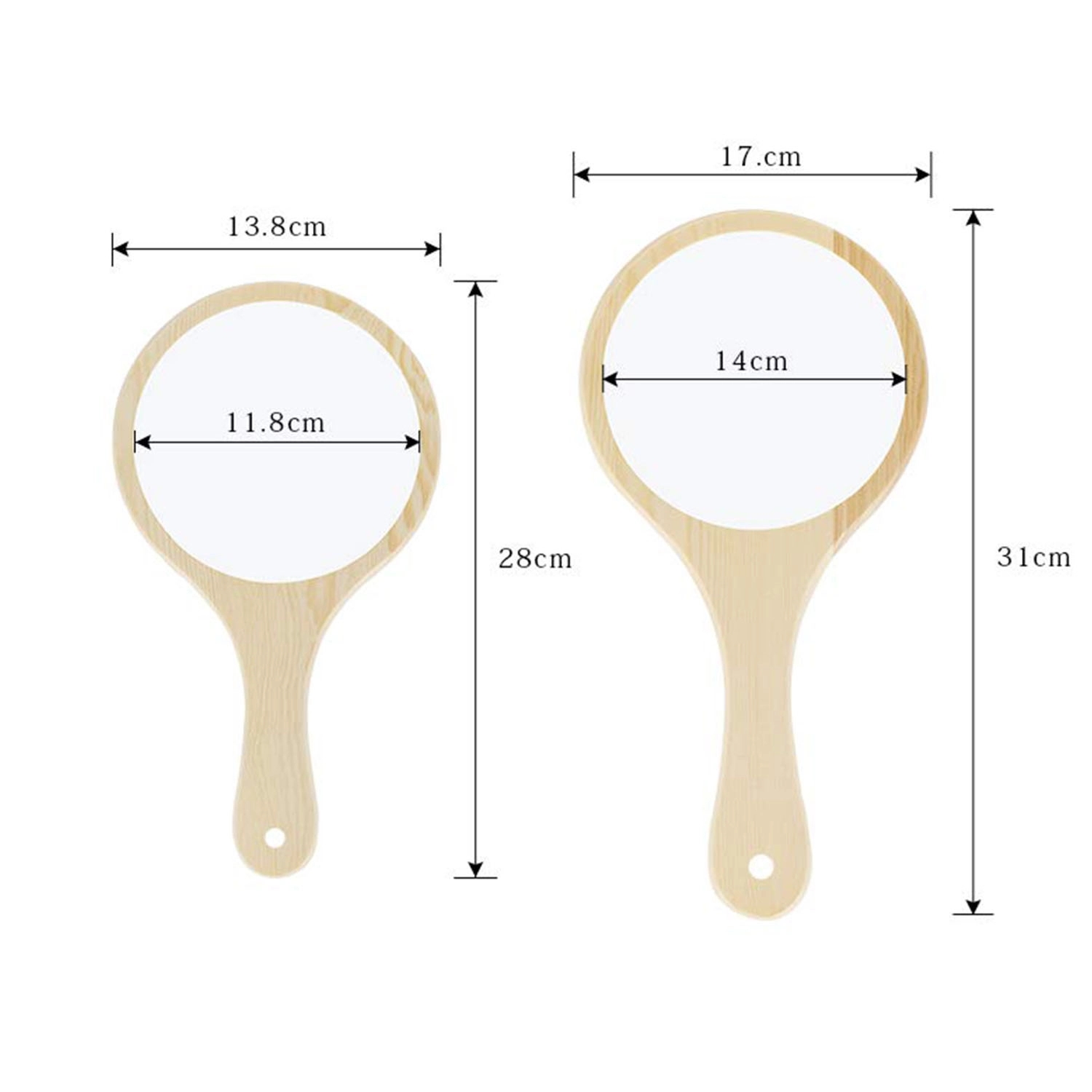 Hold a Wooden Mirror 3