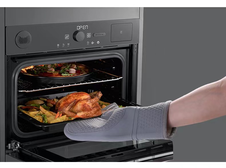 Soft Silicone Oven Mitts 4