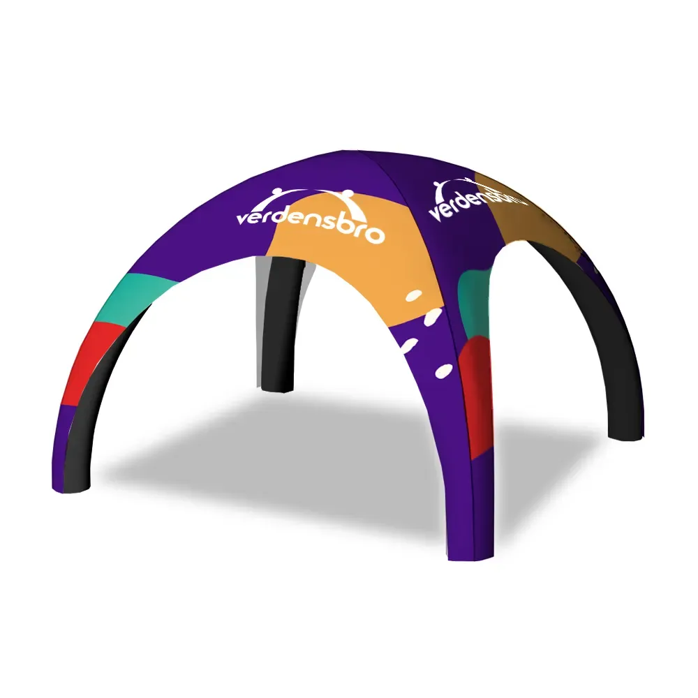 Custom Printed Inflatable Dome Tent 2