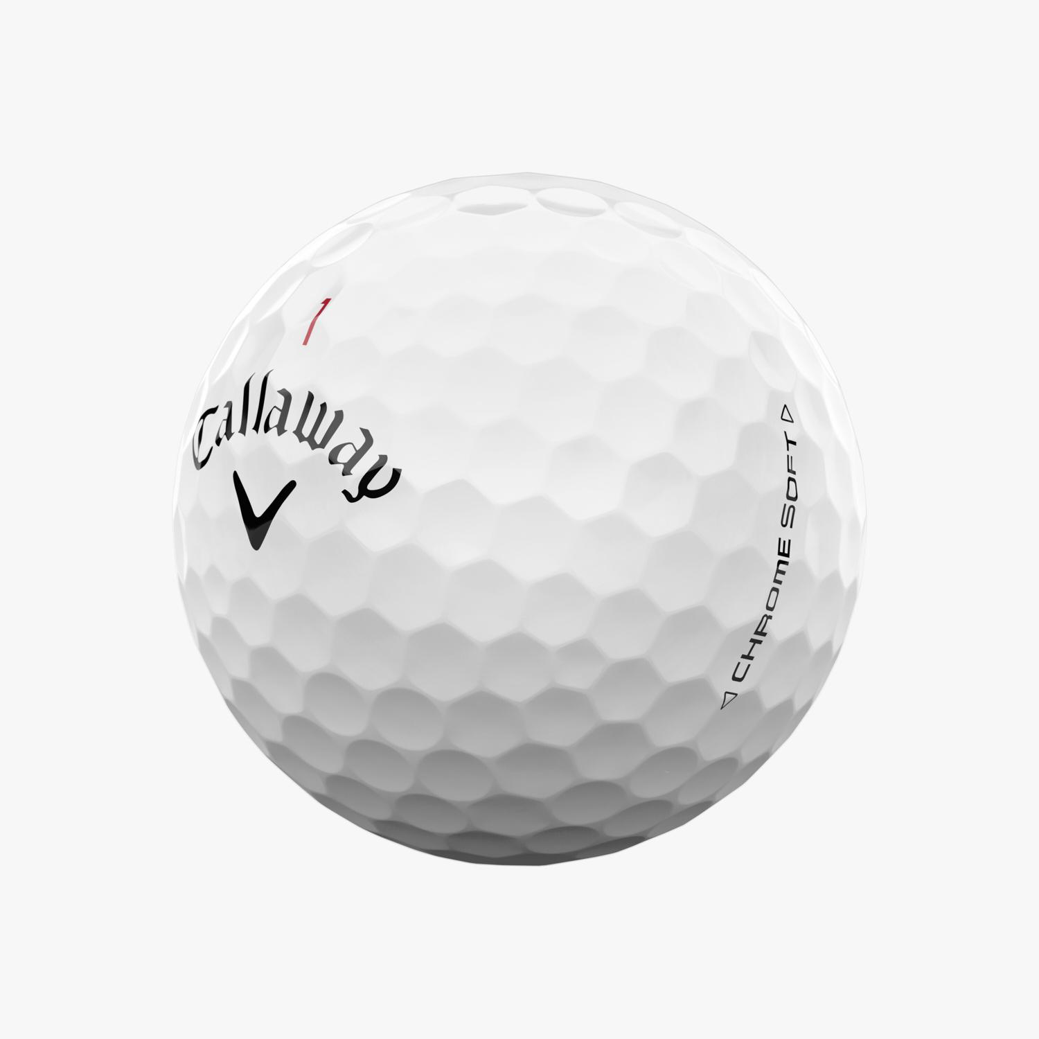 Callaway® 12 Pack Chrome Soft Golf Balls 4