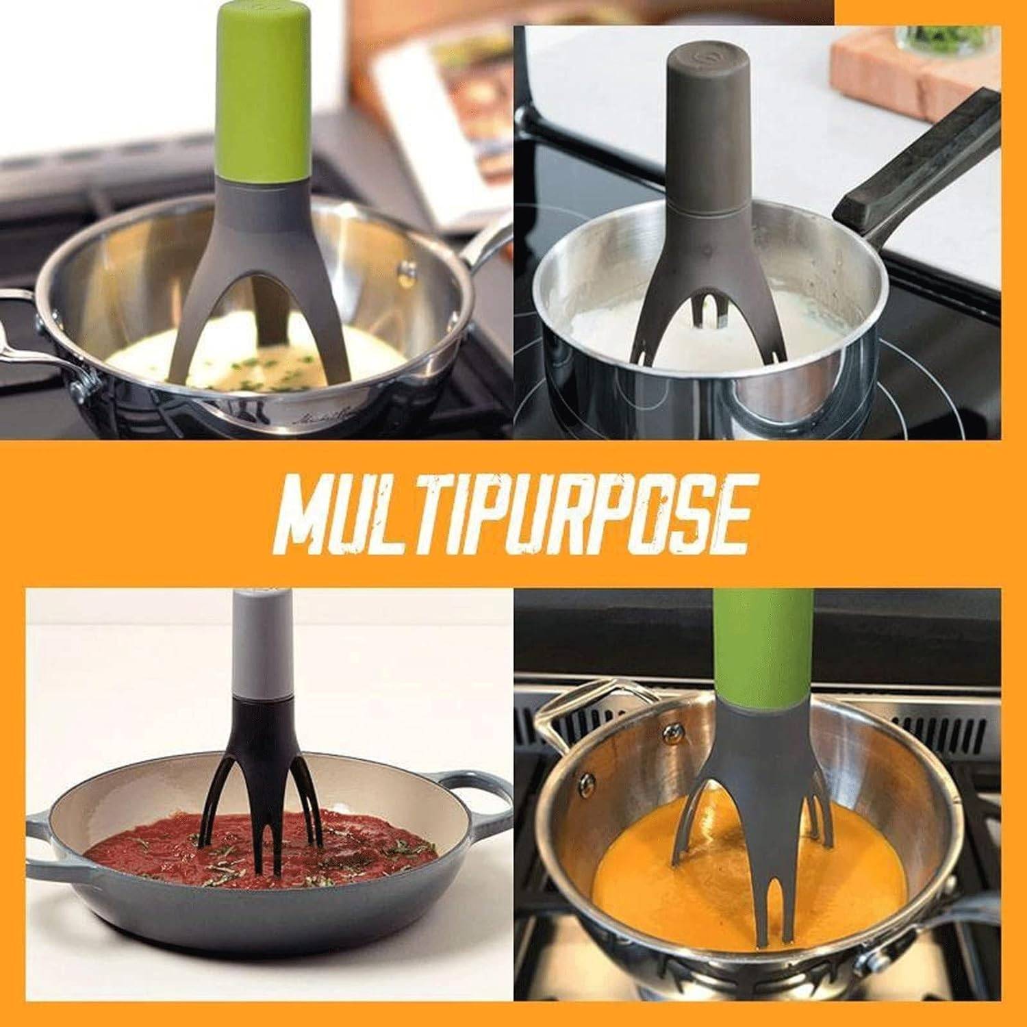 Electric Triangle Automatic Pan Stirrer Egg Whisk 5