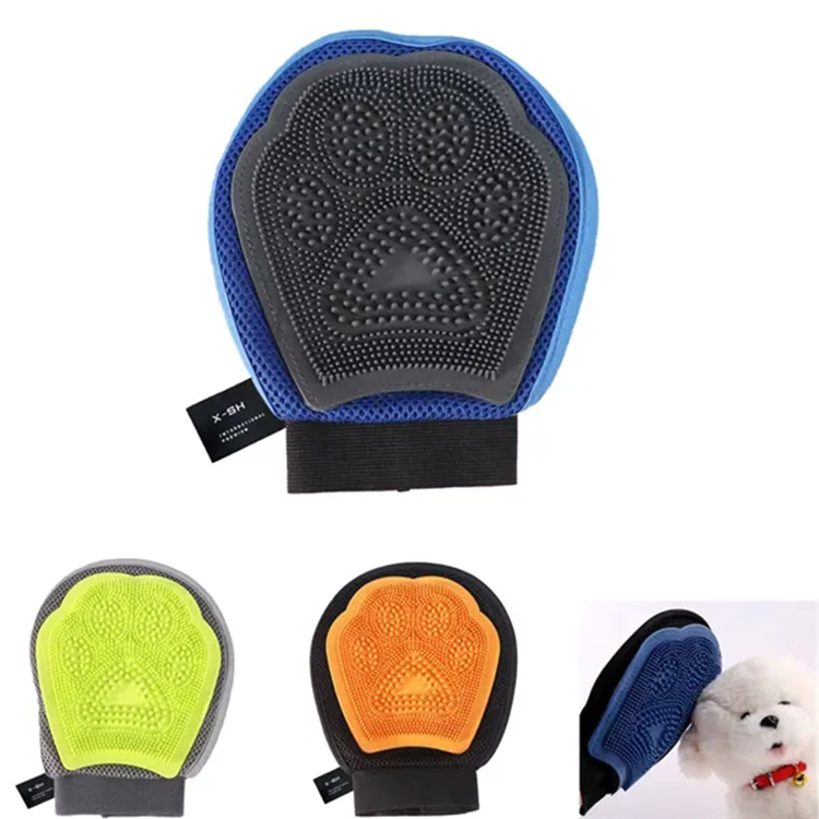 Pet bath massage silicone brush daily hair care 2