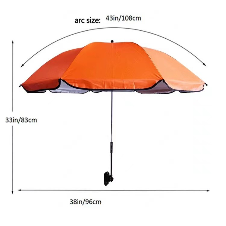 Chair Umbrella With Clamp 9
