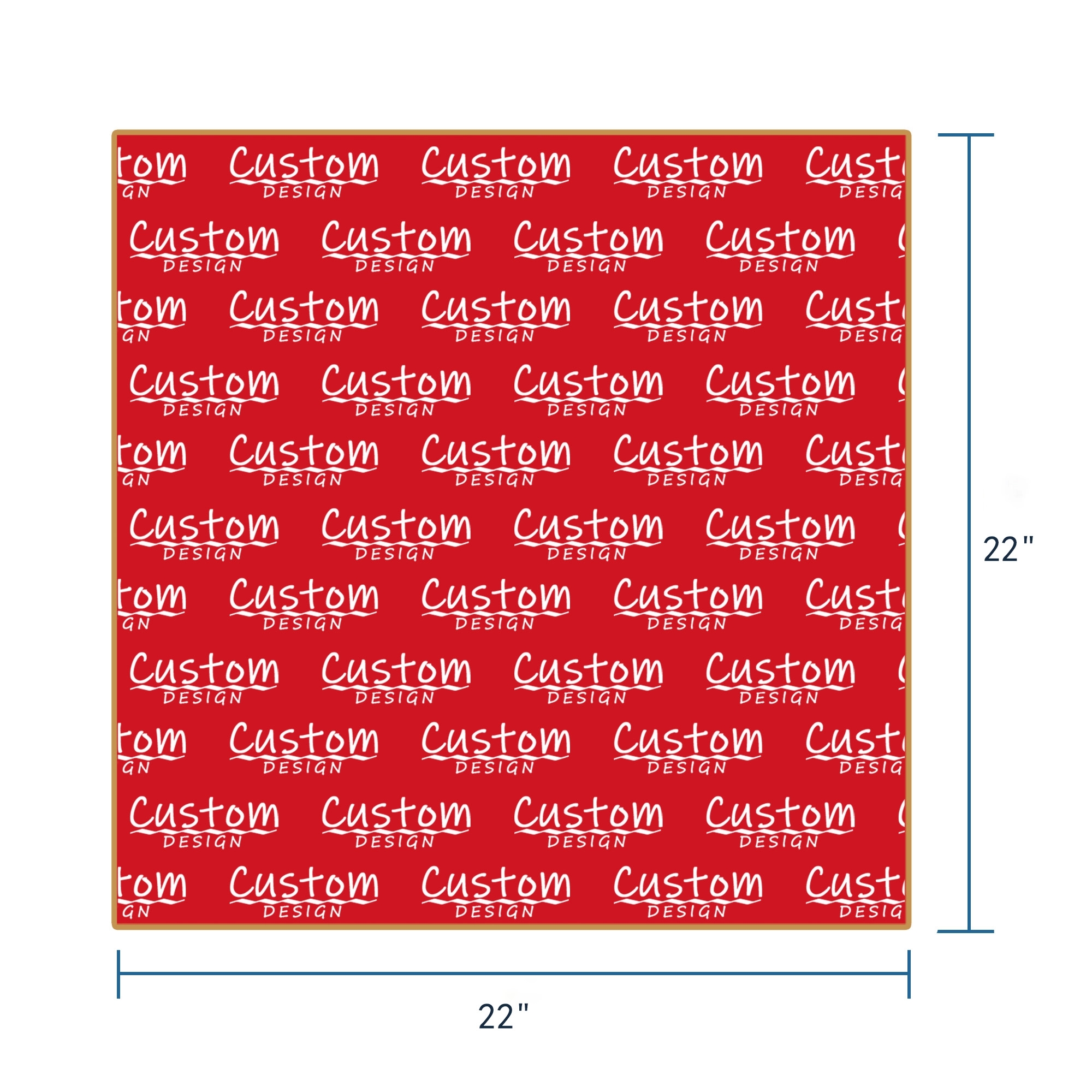 22 Inch Full Color Bandanas 5