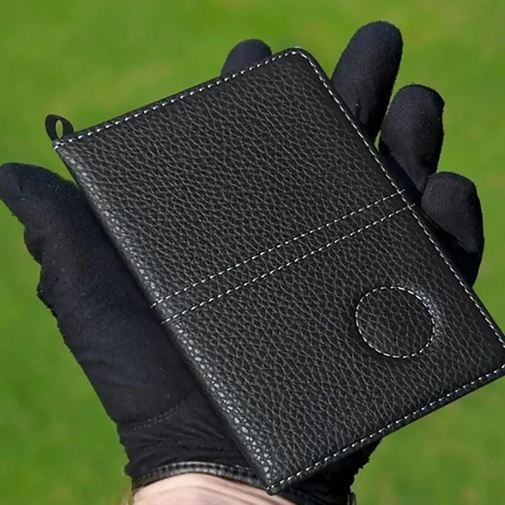 Golf Scorecard Holder with Elastic Band and Card Slots 8