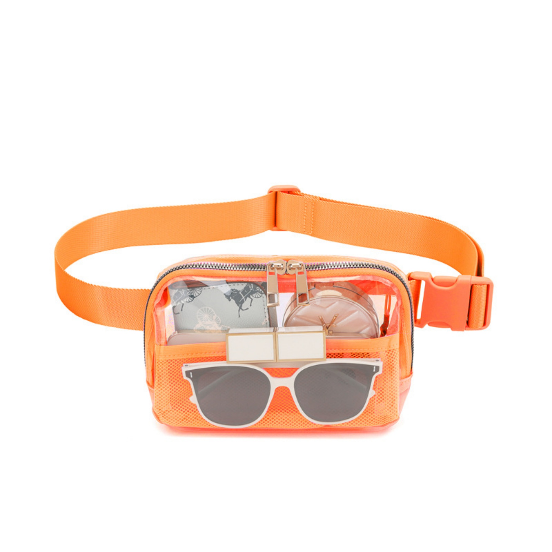 Clear Fanny Pack Stadium Approved Belt Bag with Adjustable Strap 21