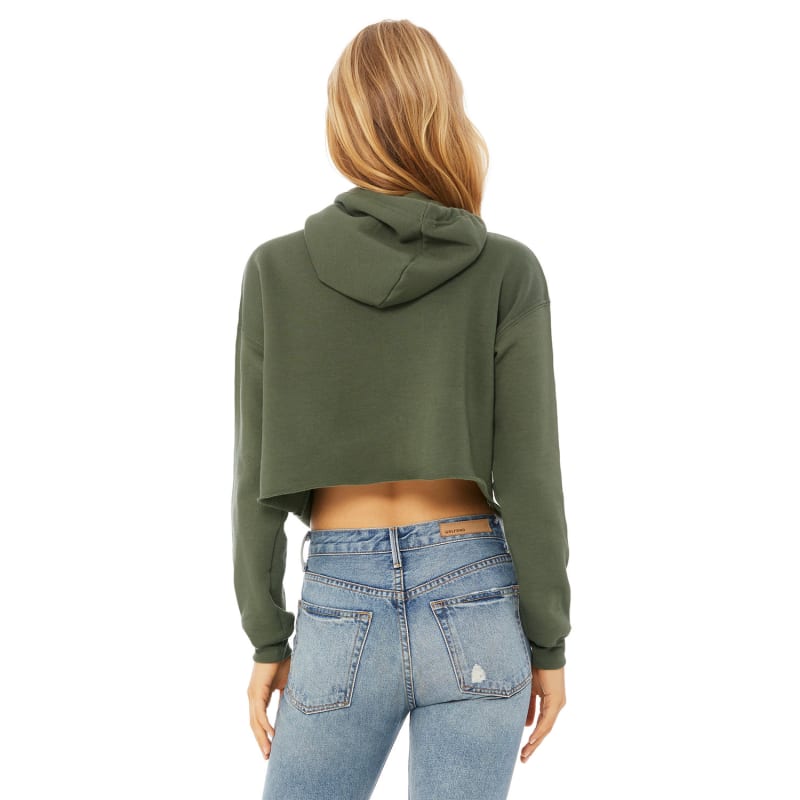 Bella + Canvas Ladies' Cropped Fleece Hoodie 51
