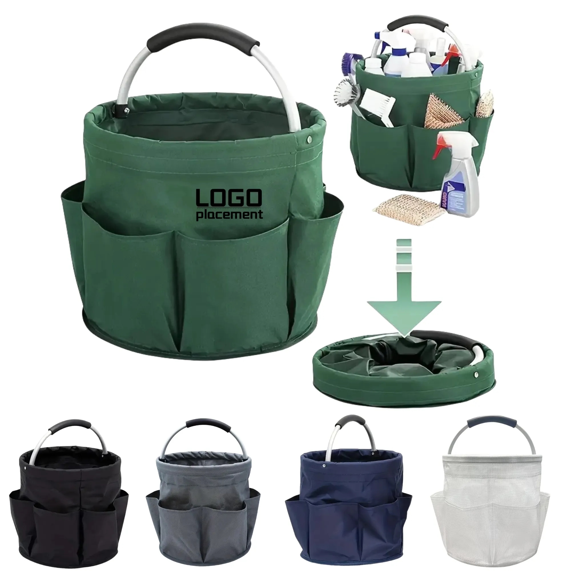 Foldable Multi - Compartment Tool Caddy For Marketing