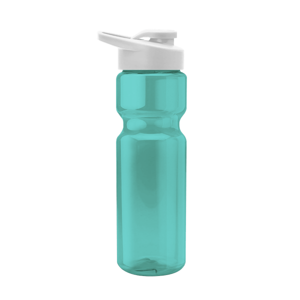 Blazer 28oz Transparent Bike Bottle w/Drink-thru Lid 1681