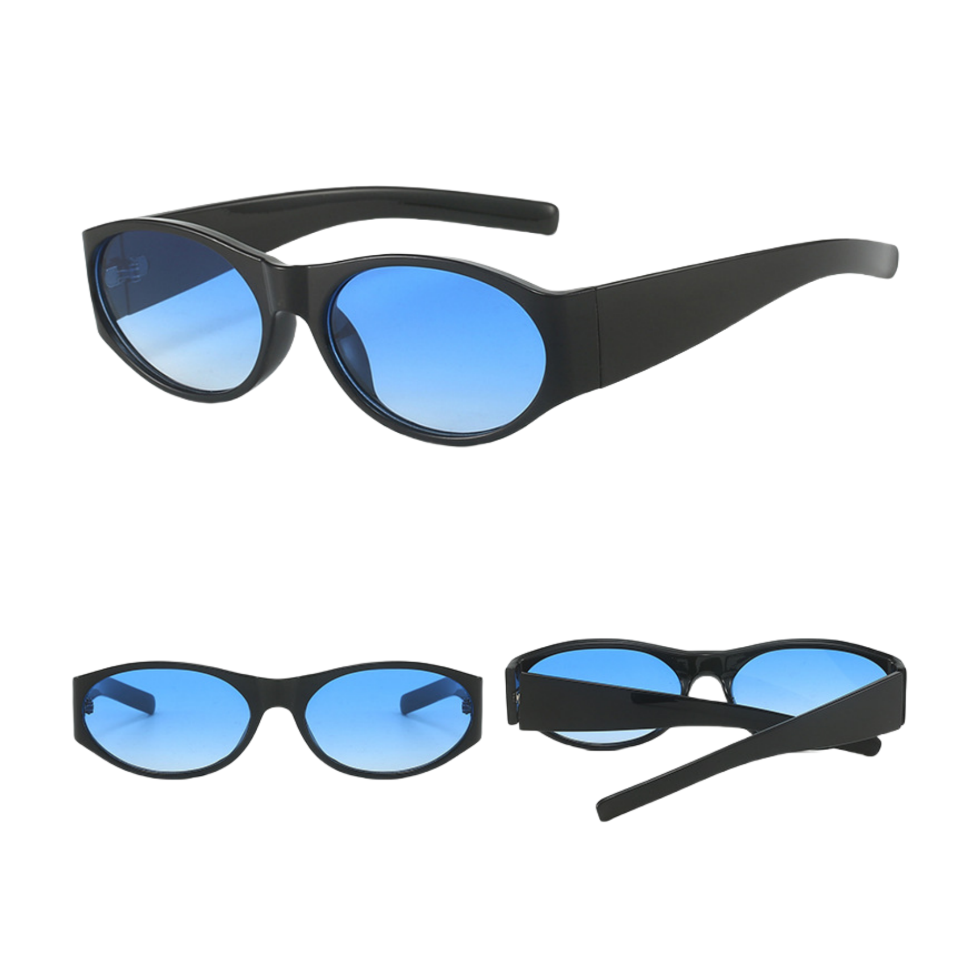 Elliptical Minimalist Sunglasses 5