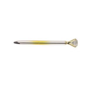 Marble Texture Spot Metal Pen With Stylus 14