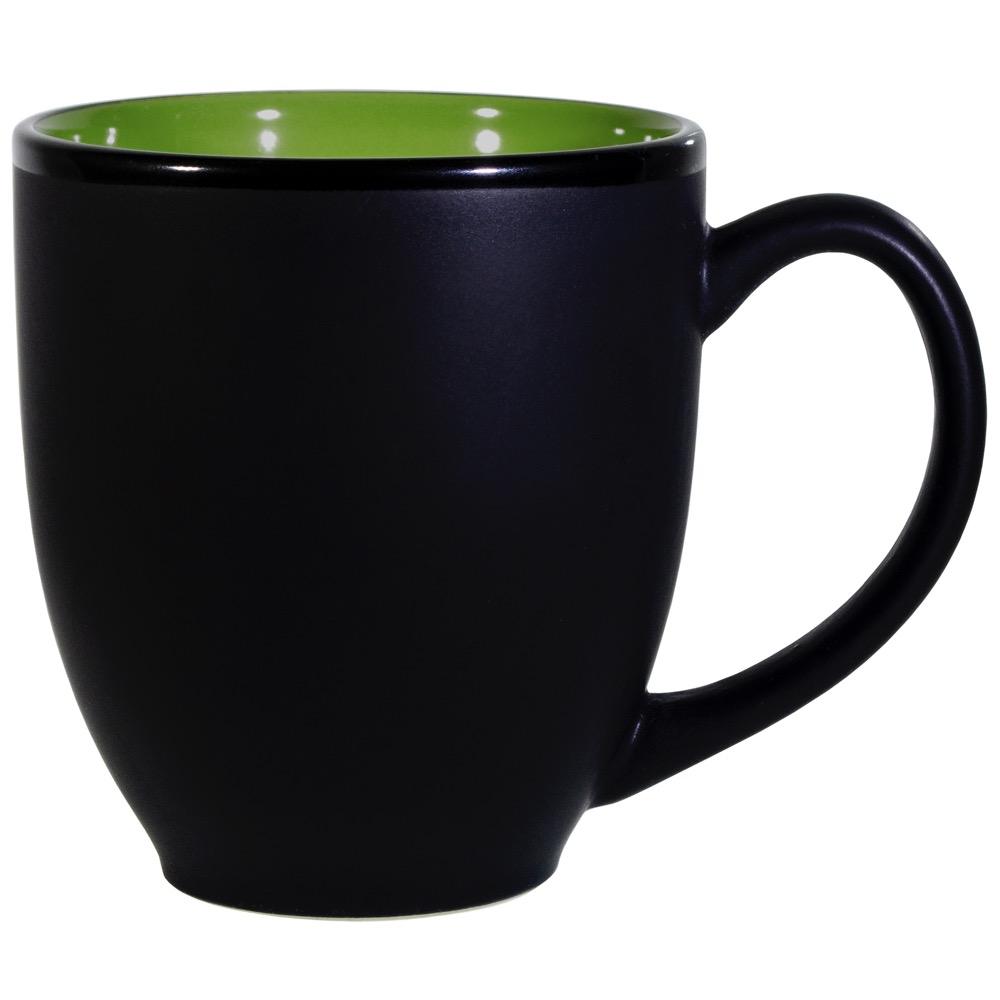 Hilo Bistro Two-Tone Matte Mug: Rye Green (16 Oz.)