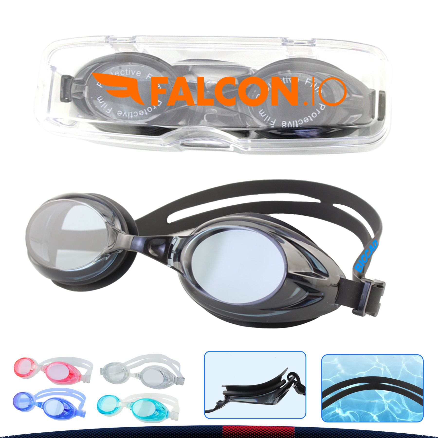 Palie Adult Swimming Goggles 4