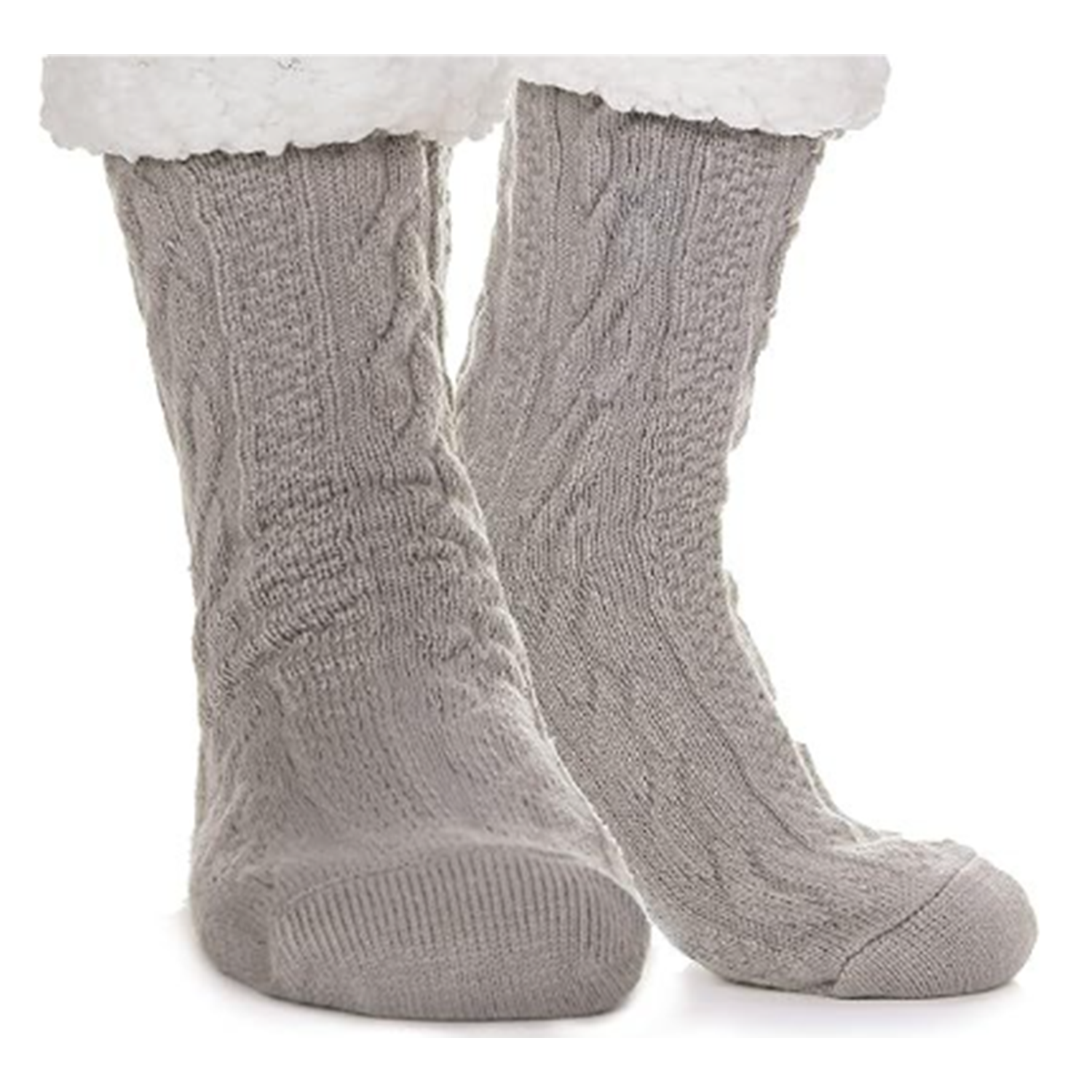 Customizable Embroidered Plush Floor Socks for Home Use 8
