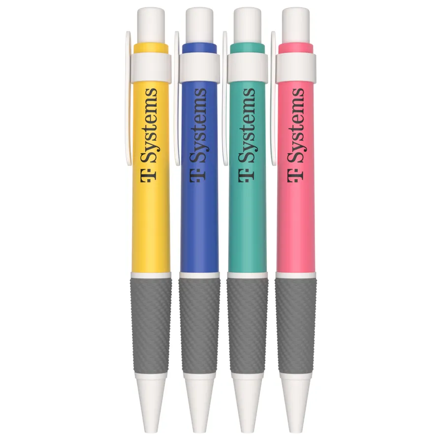 Classic Retractable Plastic Ball Pen 2