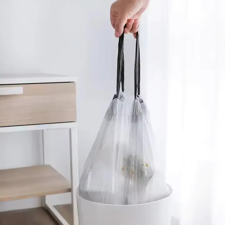 One Carry Twenty Disposable Drawstring Design Garbage Bags 5
