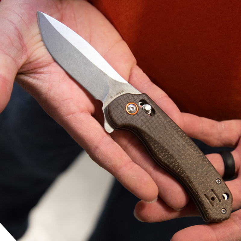Stellar - Linen Micarta Slide Lock Folder 4