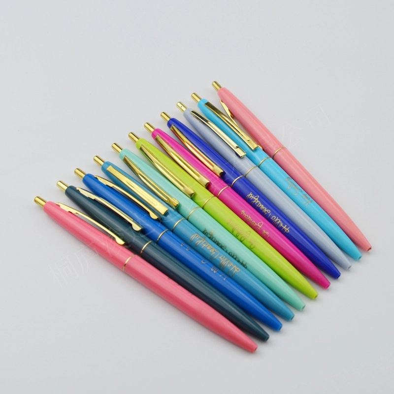 Promotional Gold Click Action Pens 5