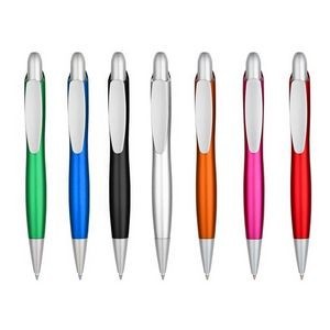 Click Activated Ballpoint Pen With Elegant Barrel Design 4