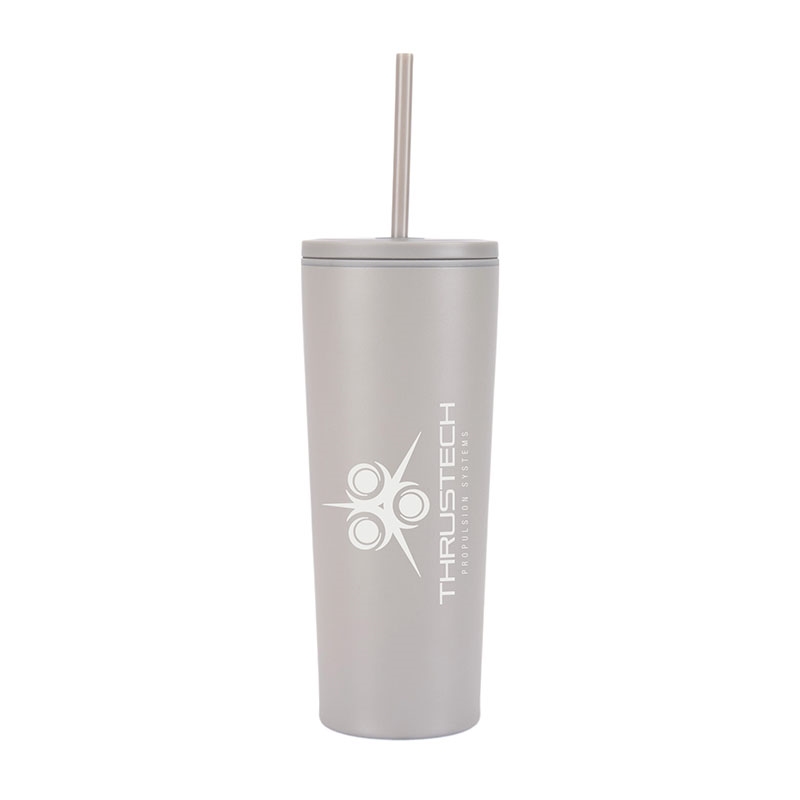 Bayard 24 oz. Double Wall Steel/PP Liner Straw Tumbler 11