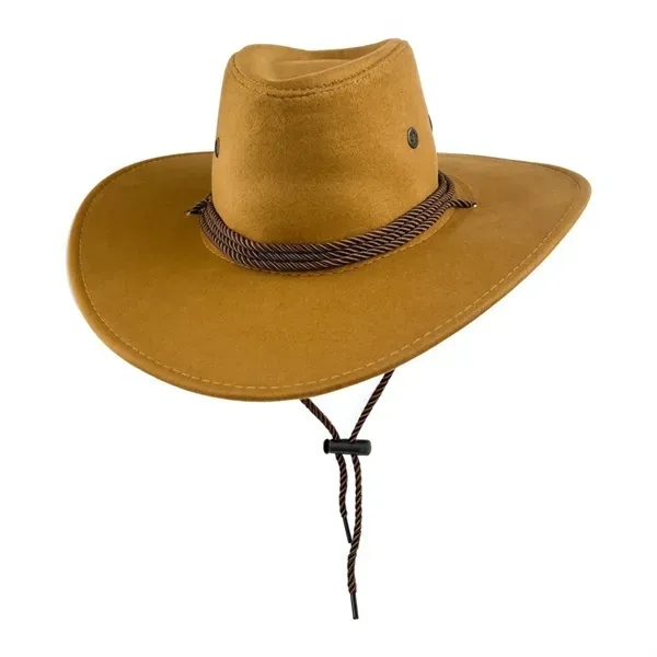 Suede Cowboy Hat - Premium Quality Western Headwear 17
