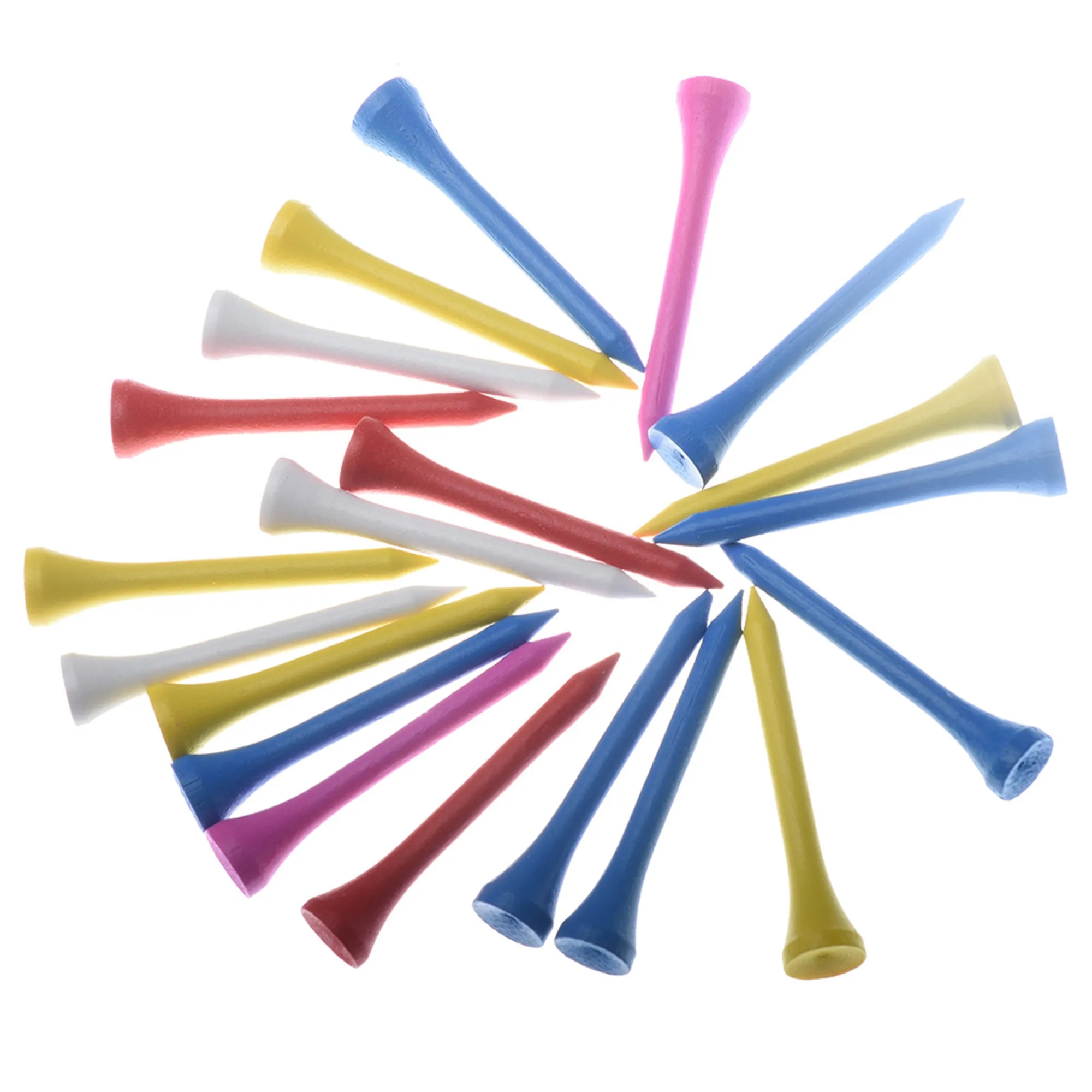 Wooden Colorful Golf Spikes 3