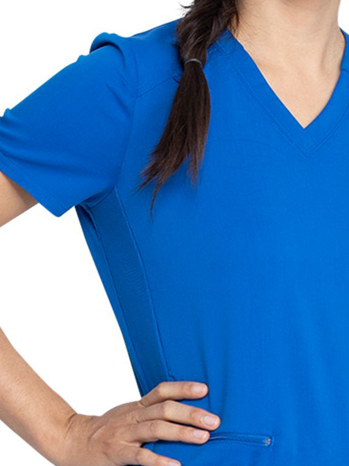 Dickies Medical - Balance - Women's 5-Pocket Rib Knit V-Neck Top 15