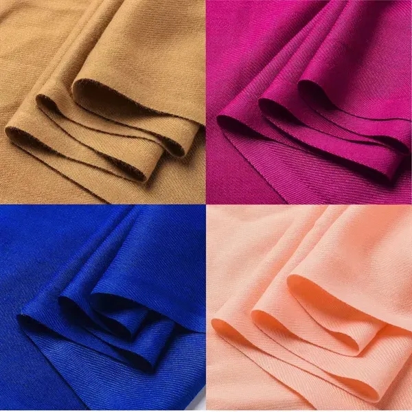 Soft Cashmere-Like Shawl Scarf with Solid Color Wrap 4