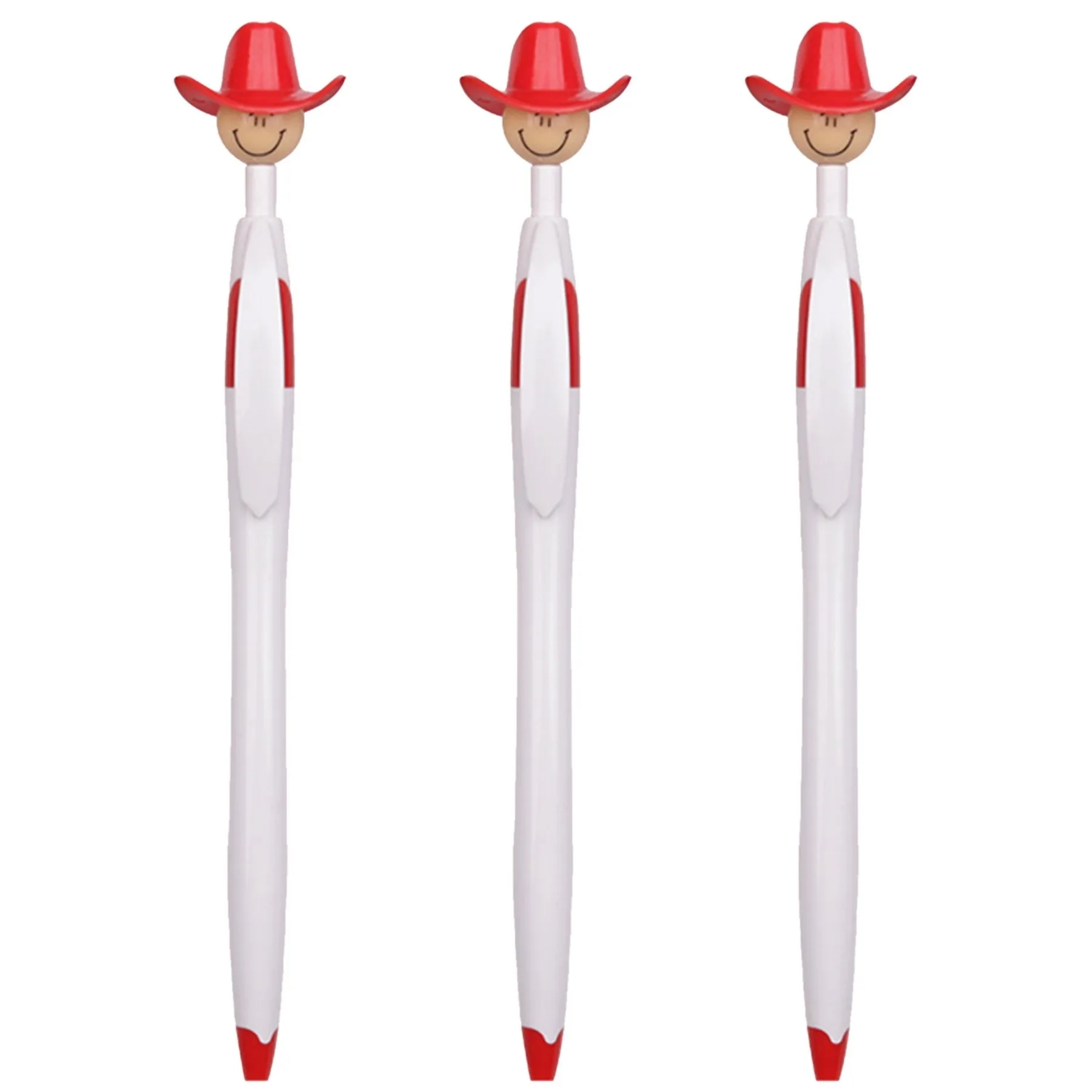 Cowboy Hat Smiley Ballpoint Pens 4